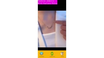 Wholesale Fashion Gold And Silver Plated Herringbone Chain Necklace Basic Cheap Delicate For Women1