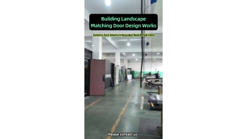 Inner‑wall‑hanging smart sensor door assemblies for complex villa doorway structure conditions