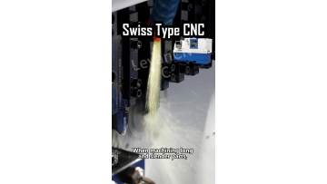 Swiss type cnc