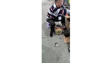 Test electric of AGV Wheels
