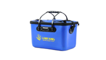 EVA Fishing Gear Live Fish Bucket Portable Outdoor Live Fish Waterproof Barrel Custom Logo Folding Fishing Bucket Bag1