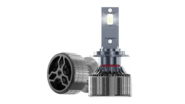 High Power 140W Car LED Headlight with Dual Copper Pipes1