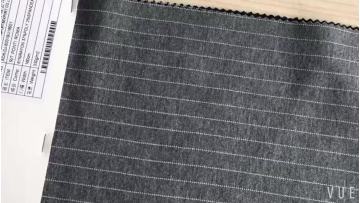Chinese textile fashion garment fabrics clothing materials polyester rayon spandex ponte roma knit stripe varley fabric1