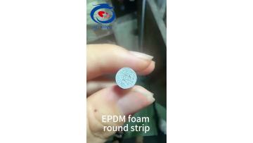 EPDM foam round strip