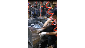 Assembling noodle cooker cable