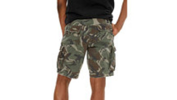 Men Blank Camouflage Heavyweight Cargo Denim Shorts High Quality Streetwear Shorts1