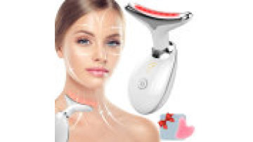 3 Color Vibration Facial Neck Skin Tightening Mass