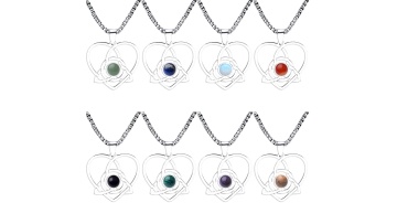 SN1829S HEART NECKLACE