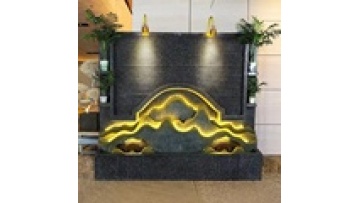 Affordable Outdoor Rock Garden Water Wall Fountain with Fine Sanded or Hammered Hard Texture1