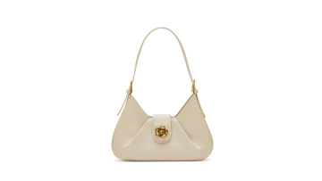 Niche Design Cowhide Baguette Elegant New Shoulder