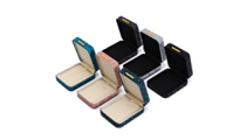 Hanhong custom rounded corner Moon pattern iron box women set fashion  a clamshell  jewelry luxury gift box1
