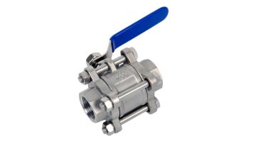 Premium 304 316 Stainless Steel 3PC Ball Valve for Medium Pressure