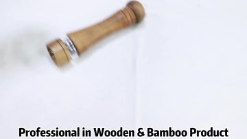 Rubber Wood Salt and Pepper Grinder / Mills set Amazon Wooden Kit Grinder/Mill Set pepper mill1