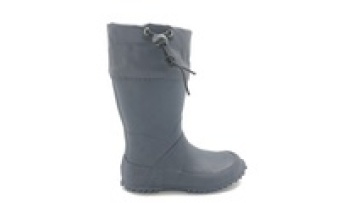 Kids Rubber Snow Folding Rain Boots With Collar1