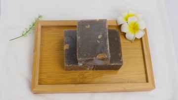 Private Label Custom 100% Natural Organic Handmade Deep Cleansing African Black Soap for Exfoliating Whitening face1