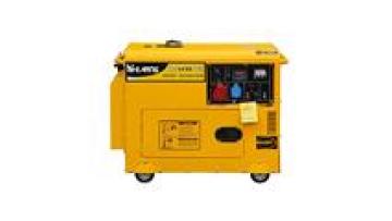 three phase 400V silent diesel generator max. 5.5KW digital1