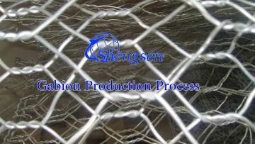 Hexagonal Woven Mesh Stone Gabion Boxes