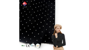 China Manufacturer 95%polyester 5%spandex Knitting Flocking Fabric for Sweater and Vest1