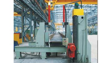 Box beam end face milling machine