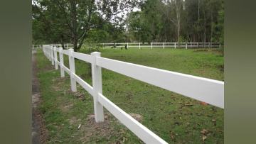 PVC Privacy Fence Vinyl Horse Fence White Cheap Fence Panels Plastic picket gate1
