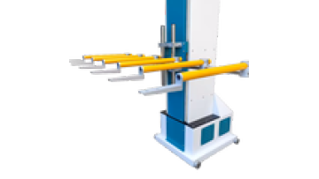 electrostatic powder coating reciprocating machine powder coat system1