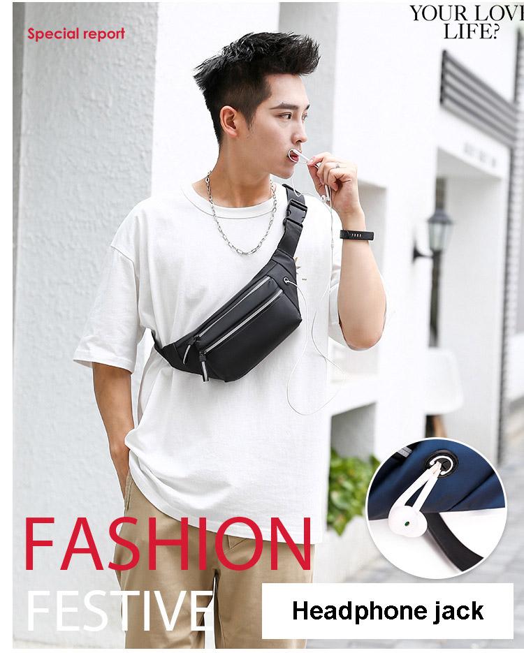 waist bag with bottle holder