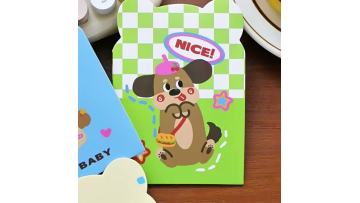 Cartoon Puppy Mini Notebook Student Portable Memo Pocket Book