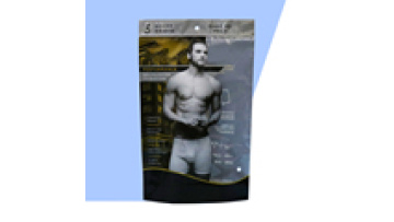 New Arrival Custom Logo Brand New Design Underwear Boxers Briefs Men women packaging bag pouch1