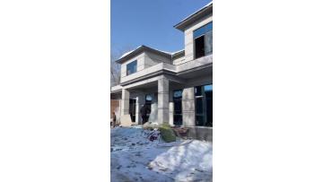 Light steel villa