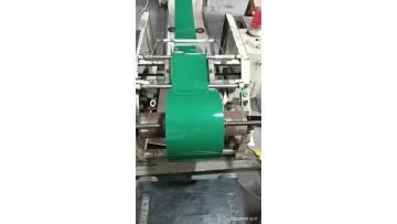 Arc Flash Resistant Eco-Grade Flame Retardant Opaque Green PVC Strip Curtain
