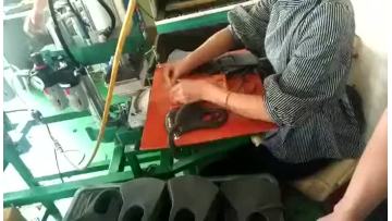 Mask dual head foot high-frequency machine