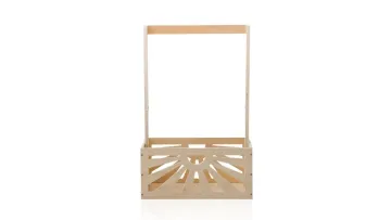 Minimalist Wooden Baby Storage Basket/Wooden Infant Toy Organizer Box1