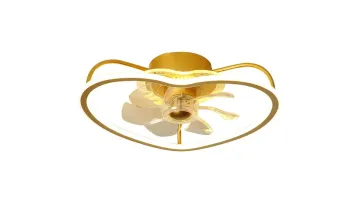 Whimsical Heart-Shaped Ceiling Fan Lamp for Children′s Rooms1