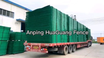 50 x 200 mm galvanized+power coated peach-shaped fence1