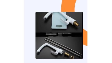Australian Hotel Luxury White Single Lever Kitchen Sink Tap Mixer without Pull-out Sprayer1