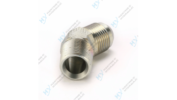 45 Elbow Metric Male 74 Cone NPT Male
