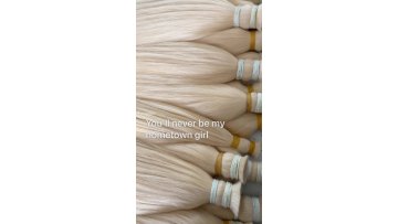 virgin 100% human hair bulk raw unprocessed russian double drawn 100 natural 100g 18 20 inch bulk hair extensions supplies1