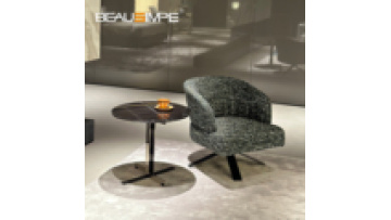 REEVES Minimalist Style Single Leisure Chair Modern High Quality Fabric Home Furniture Villa Living Room Balcony Leisure Chair1