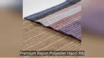 Premium Rayon Polyester Hacci Rib Knit Fabric for Sweaters1
