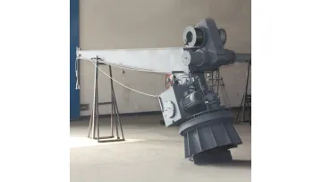Hydraulic Single Arm Slewing Crane Davit for Boat and Raft1