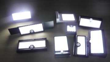 Led Solar 20 LED Solar Power PIR Motion Sensor Wall Light For Outdoor Garden Wall Fence Step Stair Park1