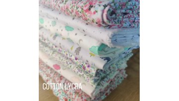 Clothing Supplier Spandex Cotton Bamboo Jersey Fabric Solid Bamboo Fabric for baby clothes1