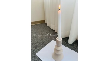 6pcs white stick candle in bulk