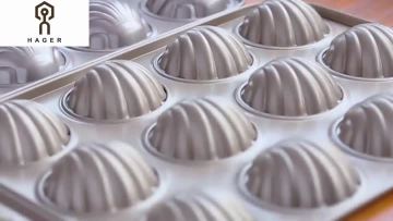 12 cups shell shape madelline cake pan