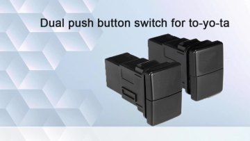 Car Tools Auto LED Push Switch White LED Light Bar Push Button Switch For Toyota Tacoma Tundra 4Runner Hilux Car Accessories1