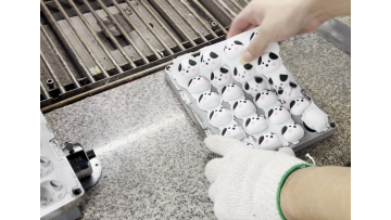 Mass production PVC 3D doll making process