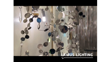 Lavius stainless steel wall light