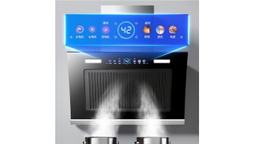Oil fume separation range hood