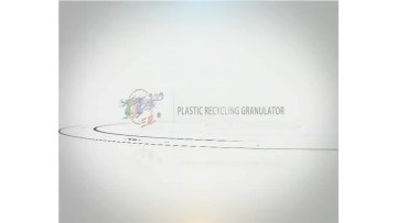 Plastic recycling granulator machine pelletizing