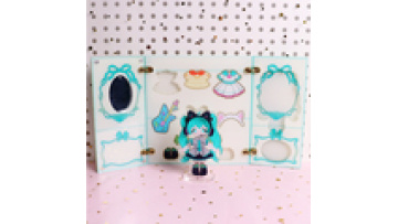 Creative Customization Acrylic Wardrobe Magnetic Attraction Custom Cartoon and Anime Merchandise1